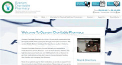 Desktop Screenshot of ozanampharmacy.org