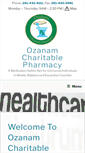 Mobile Screenshot of ozanampharmacy.org